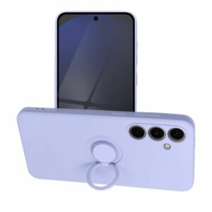 SILICONE RING case for SAMSUNG S24 FE violet