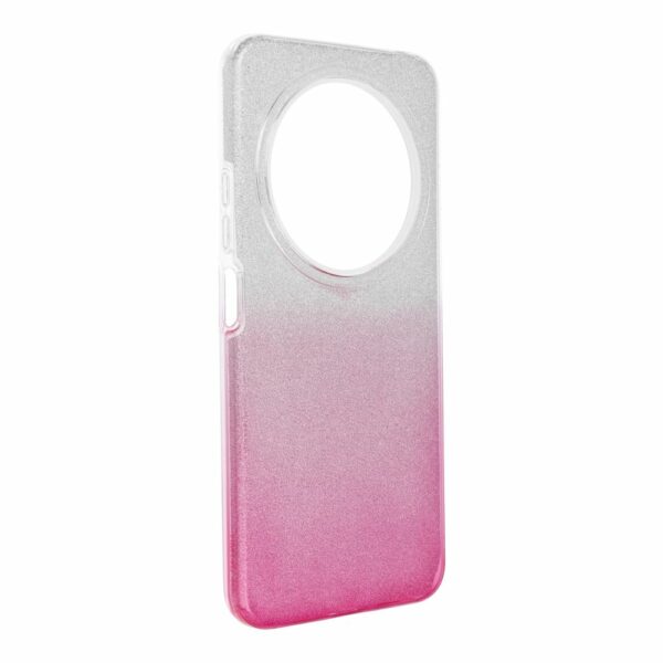 SHINING Case for XIAOMI Redmi 14C transparent pink