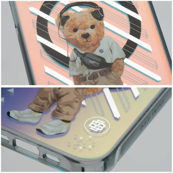 ZUCK BEAR case NEW YORK NEVER SLEEPS MAG compatible with MagSafe for IPHONE 15 Pro Max manhattan urbane