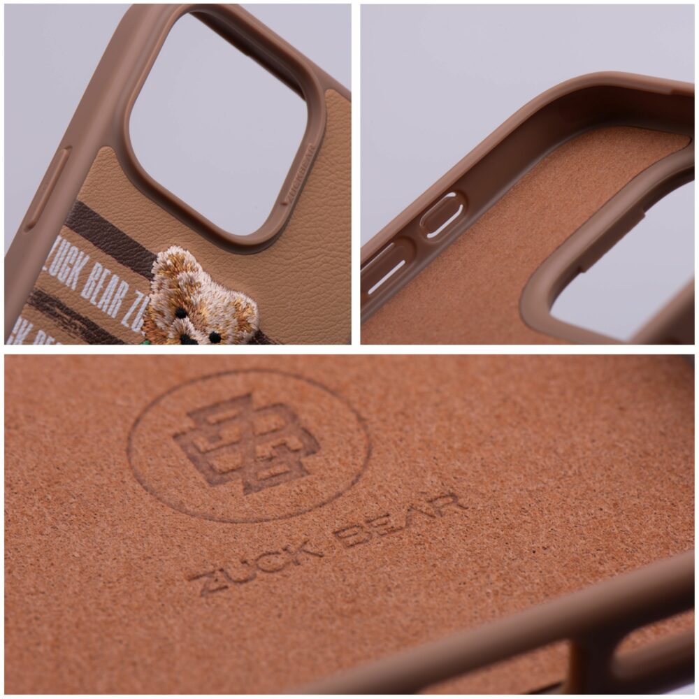 ZUCK BEAR case SAN FRANCISCO FORTUNE for IPHONE 16 golden state bear
