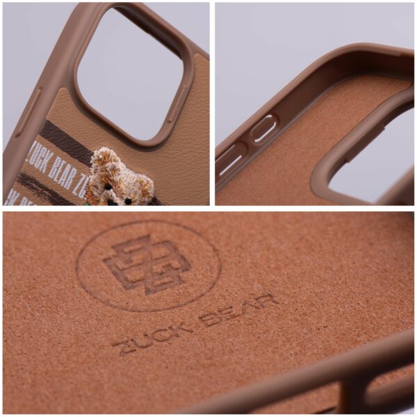 ZUCK BEAR case SAN FRANCISCO FORTUNE for IPHONE 16 golden state bear