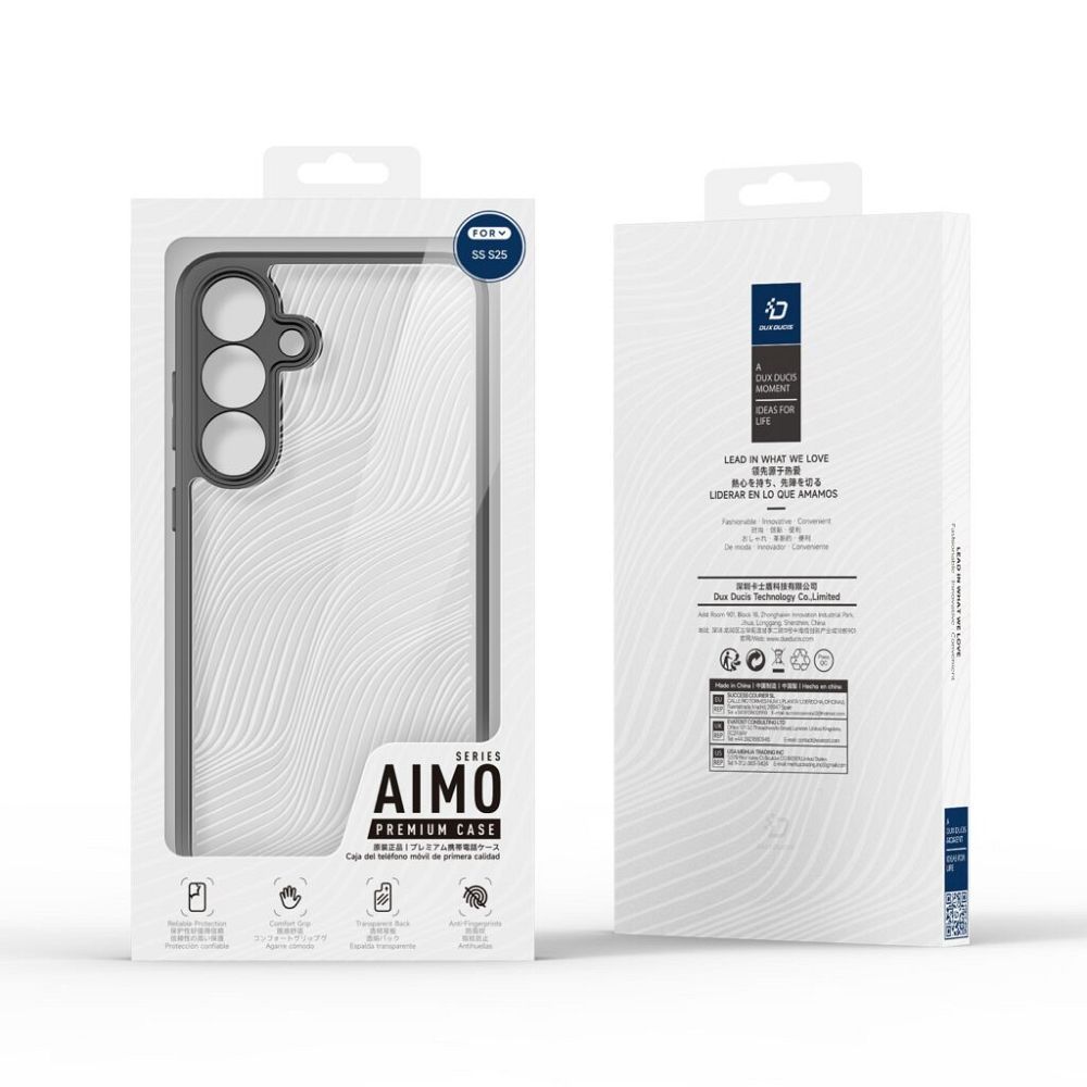 DUX DUCIS case AIMO for SAMSUNG S25 black
