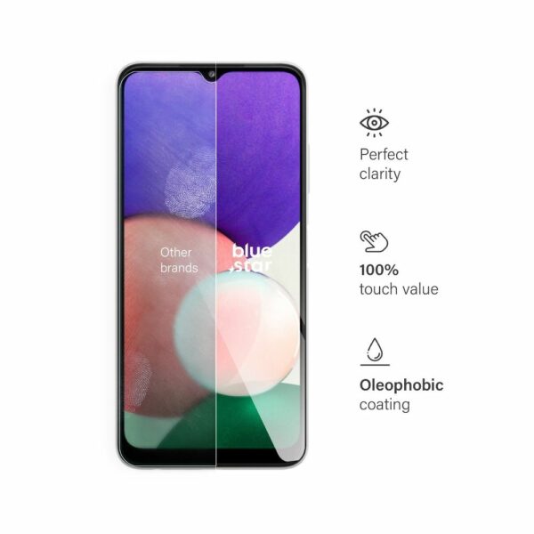 Tempered Glass Blue Star - SAMSUNG Galaxy A22 5G/A02/A02S/A03s/A70/A13/A22 5G/A24