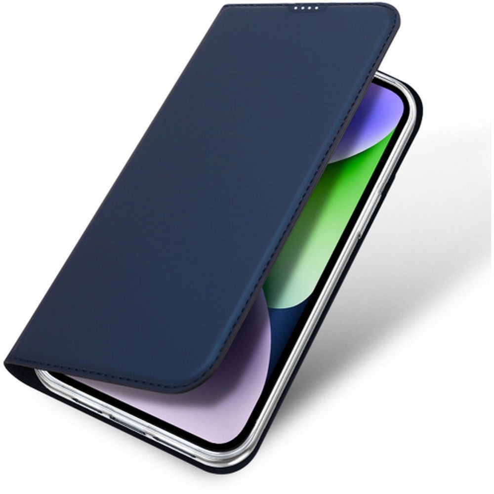 DUX DUCIS wallet case SKIN PRO for IPHONE 15 Plus blue