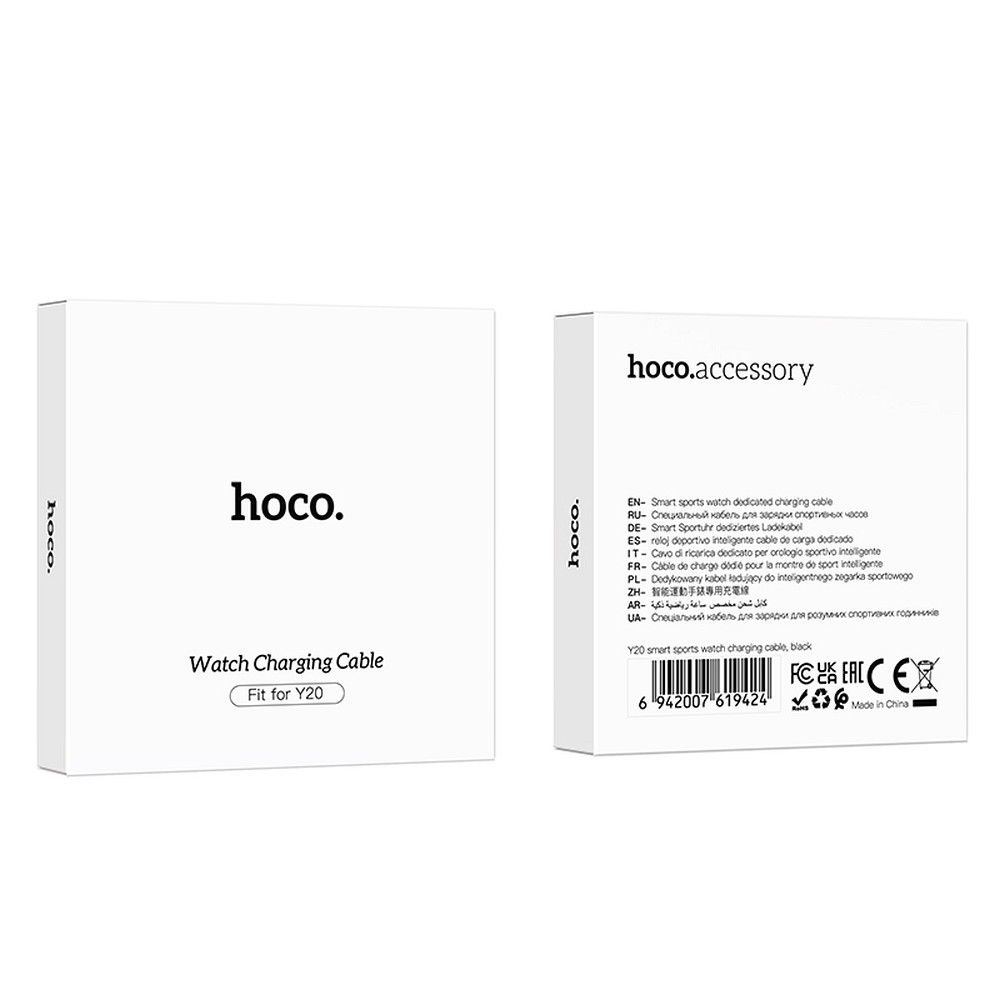 HOCO charger for smartwatch Y20 smarts sports black