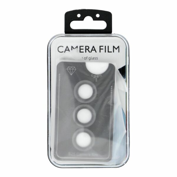 Camera PROTECTOR 9H for SAMSUNG S25 balck