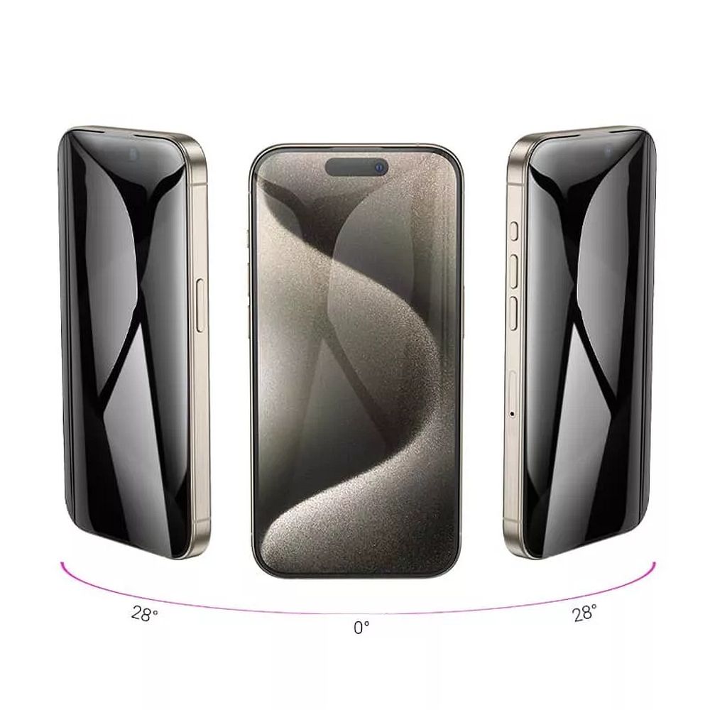 HOCO tempered glass 360-degree for IPHONE 15 Pro