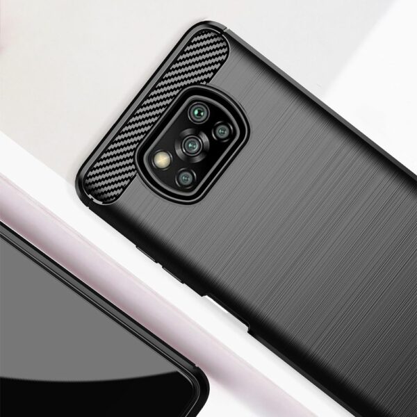 CARBON case for XIAOMI POCO X3 black