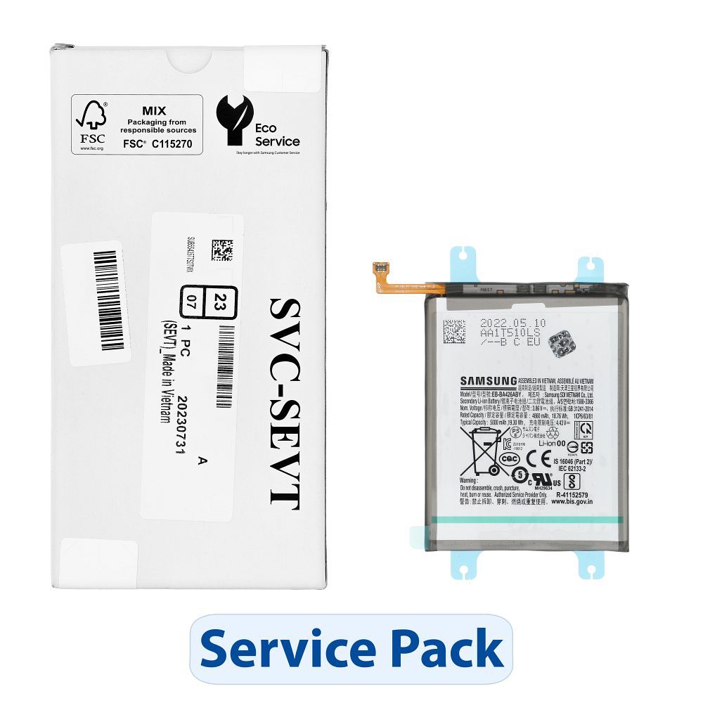 ServicePack Battery EB-BA426ABY for SAMSUNG A32/A42/A72 GH82-25123A
