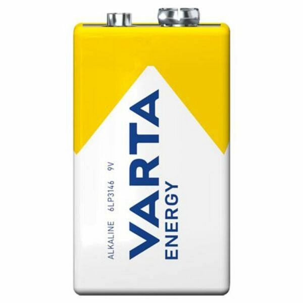 VARTA alkaline battery 9V (Type 6LR61) Energy 1 pcs