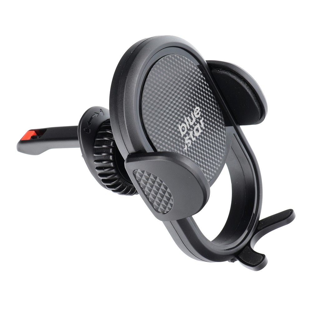 BLUE STAR gravity car holder for air vent SMART LOCK SMILE black
