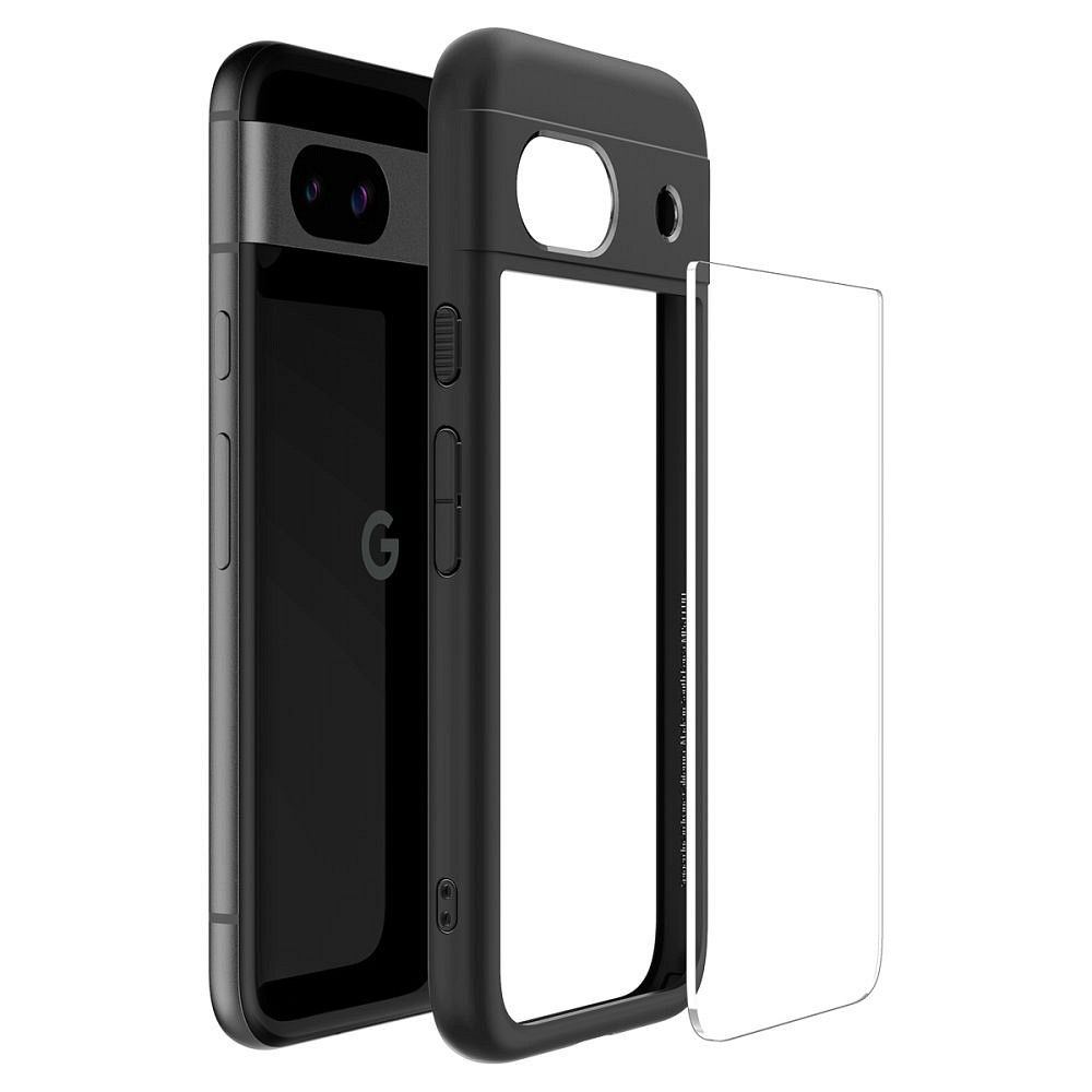 SPIGEN case ULTRA HYBRID for GOOGLE Pixel 8A matte black