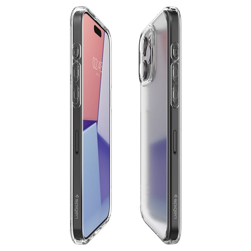 SPIGEN case ULTRA HYBRID for IPHONE 15 Pro frost clear