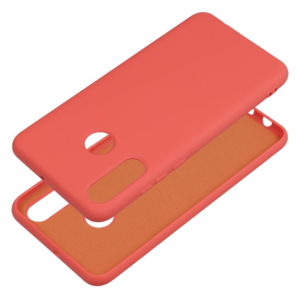 SILICONE case for HUAWEI P30 Lite peach