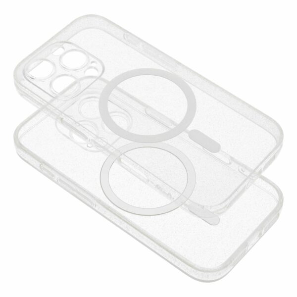 CLEAR MAG COVER case compatible with MagSafe for SAMSUNG S25 Ultra transparent
