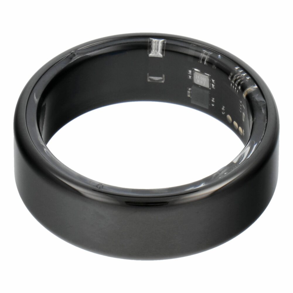 7cae6c115fb1fa5bb1dbdd5b957688f6 Smart Ring R11M - smart steel ring with charging box Size 8 (18,1mm) black