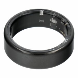 7cae6c115fb1fa5bb1dbdd5b957688f6 Smart Ring R11M - smart steel ring with charging box Size 8 (18,1mm) black