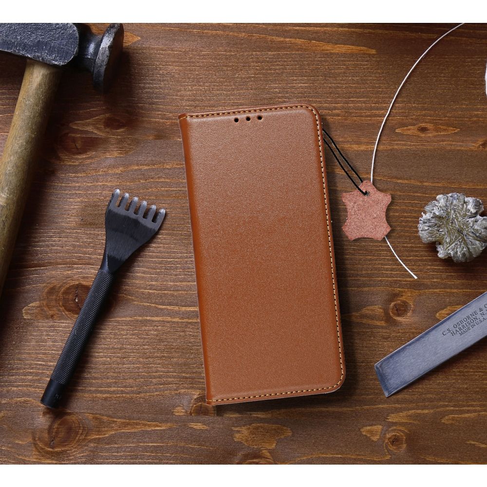 7cdf7adb8918eef3807f3dc5518663df SMART PRO Book leather case for SAMSUNG A56 5G brown