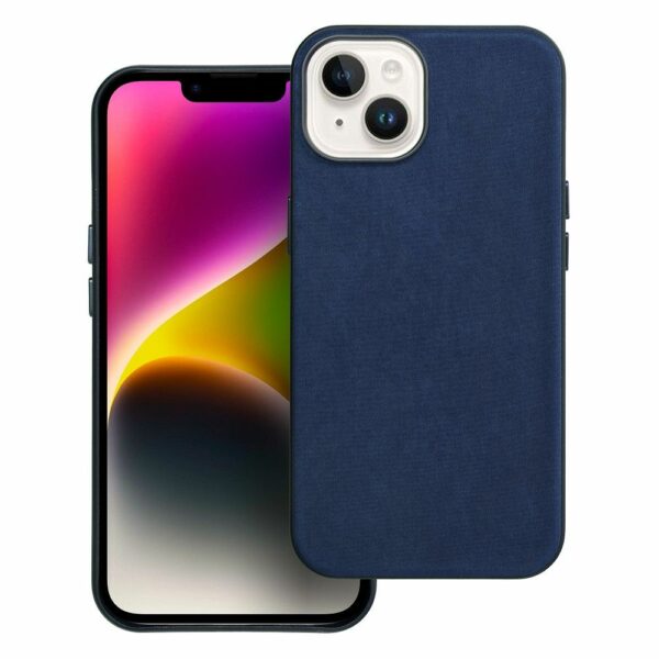 WOVEN MAG COVER case compatible with MagSafe for IPHONE 14 sea blue