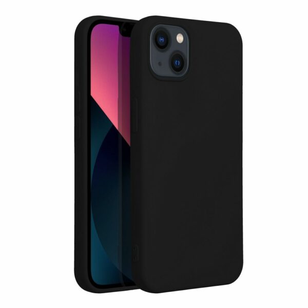 SILICONE case for IPHONE 13 black