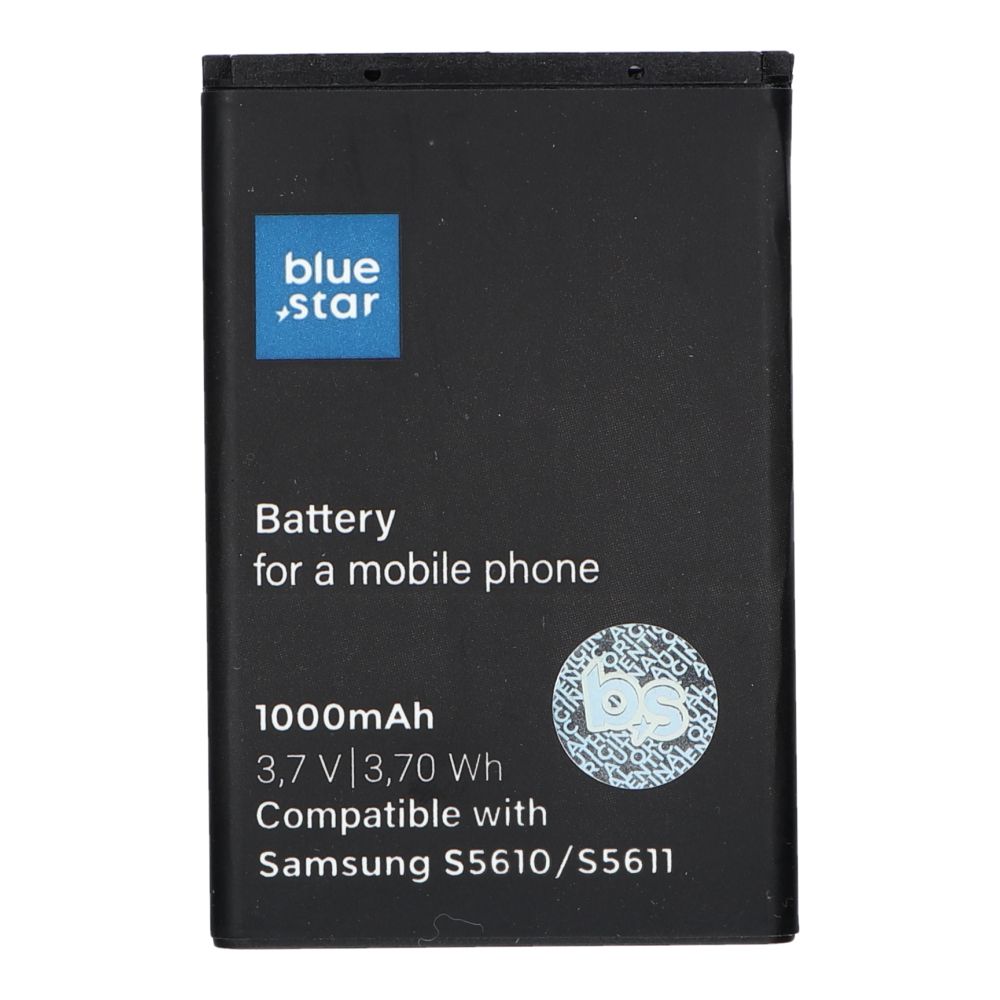 7cf7e7e5e090b48980838b4b9f3505d6 BLUE STAR PREMIUM battery for SAMSUNG S5610 / S5611 / L700 / S3650 / S5620 / B3410 / S5260 1000 mAh