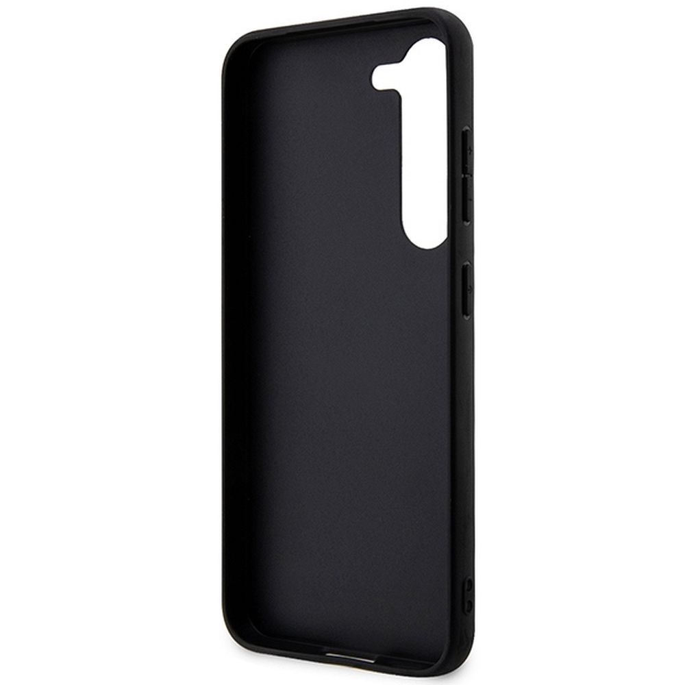 GUESS case for SAMSUNG S23 FE GUHCS23FE4GMGGR (Big Metal Logo) grey