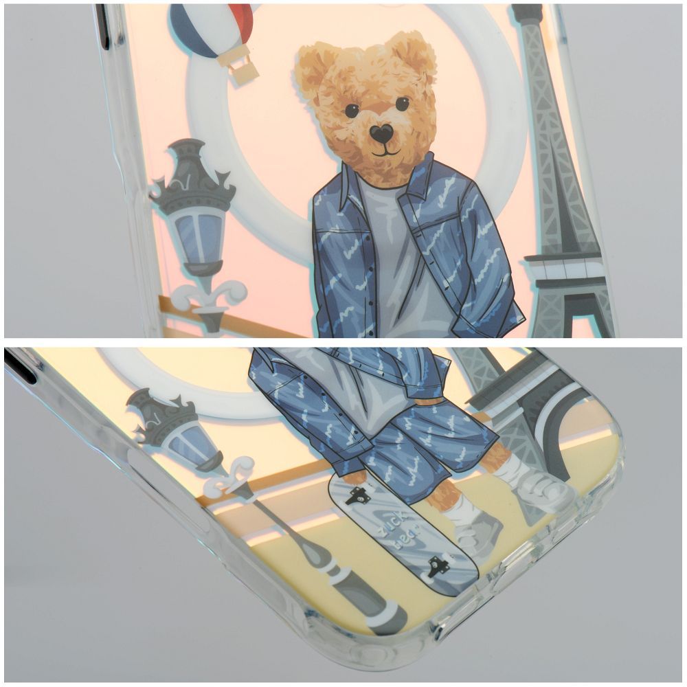 ZUCK BEAR case DARNELL FROSTED LASER compatible with MagSafe for IPHONE 16 Pro paris