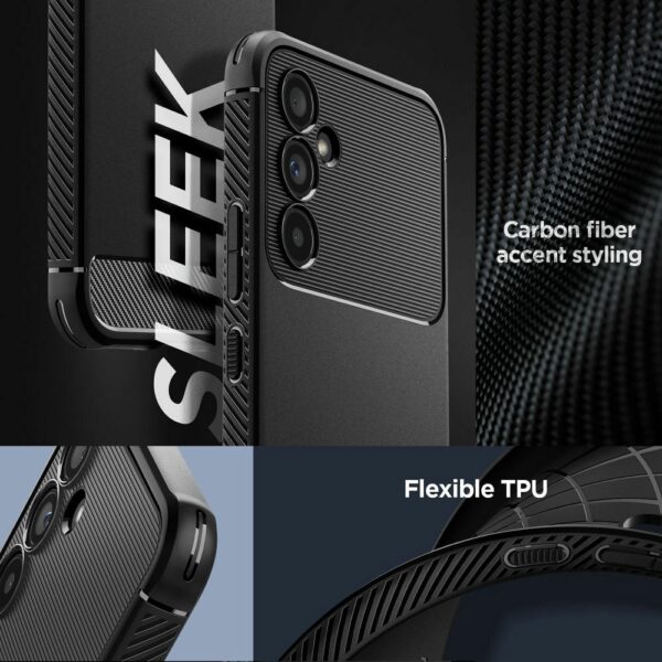 SPIGEN case RUGGED ARMOR case for SAMSUNG A54 5G matte black
