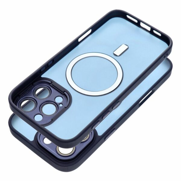 VARIETE MAG COVER Case compatible with MagSafe for SAMSUNG A56 navy blue