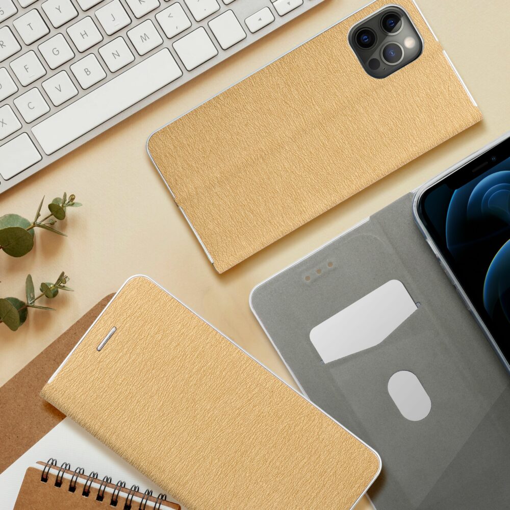 LUNA Book Gold for XIAOMI Redmi Note 13 PRO Plus 5G gold