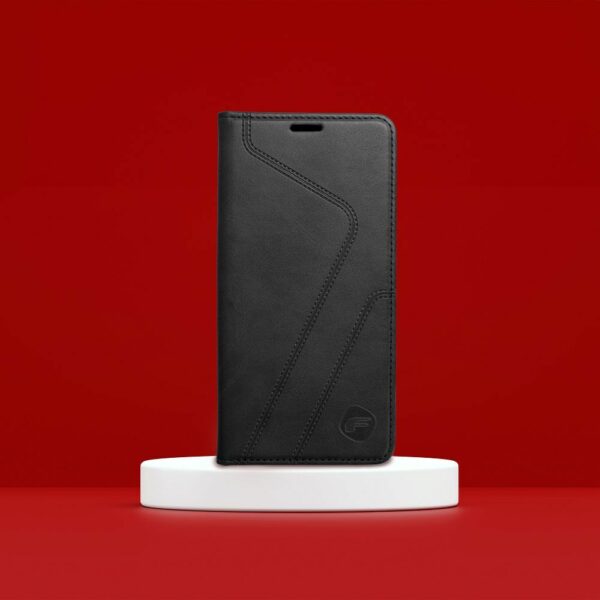FORCELL F-PROTECT RFID Blocker book case for XIAOMI Redmi Note 14 Pro black