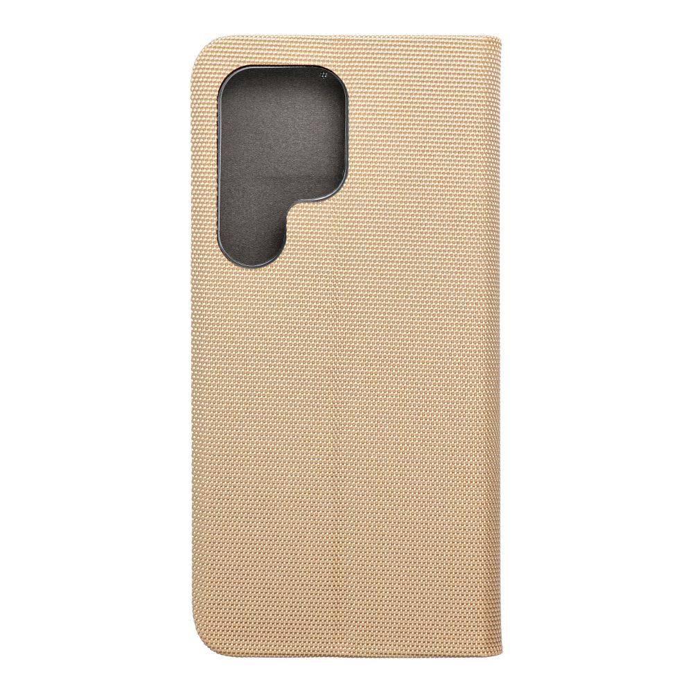 SENSITIVE Book case for SAMSUNG S25 Ultra gold