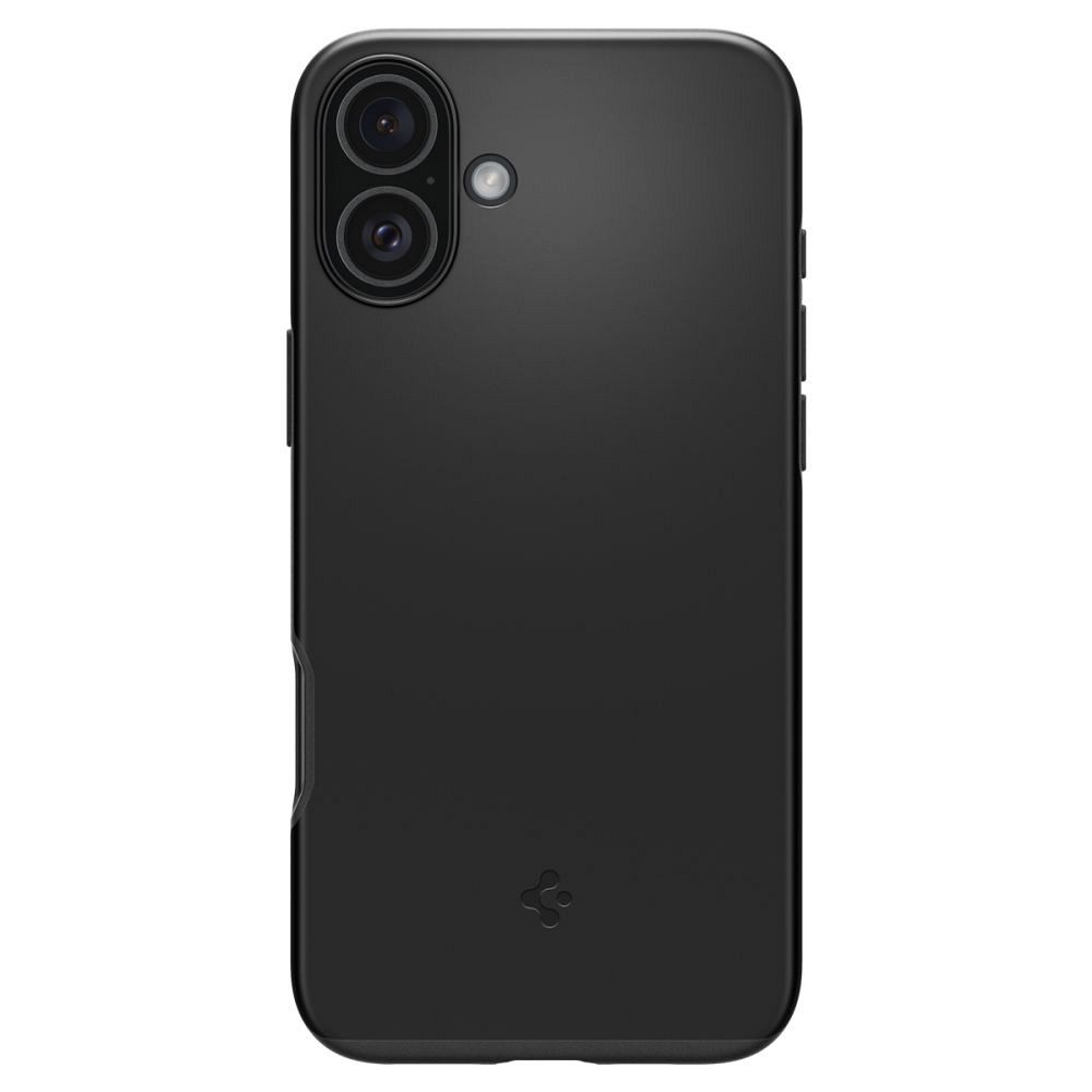 SPIGEN case THIN FIT MAG compatible with MagSafe for IPHONE 16 Plus black
