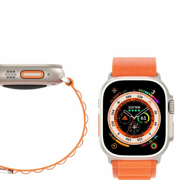 DUX DUCIS strap GS nylon for Apple Watch 42 / 44 / 45 / 49 mm orange