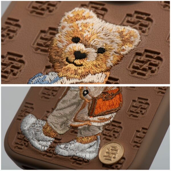 ZUCK BEAR case PARIS GENTLEMAN for IPHONE 16 Pro Max bag