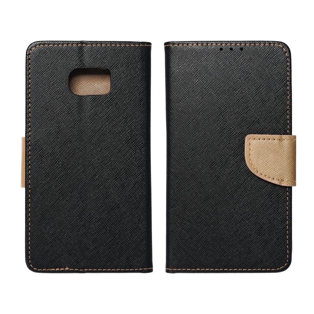 FANCY Book case for SAMSUNG A05S black / gold