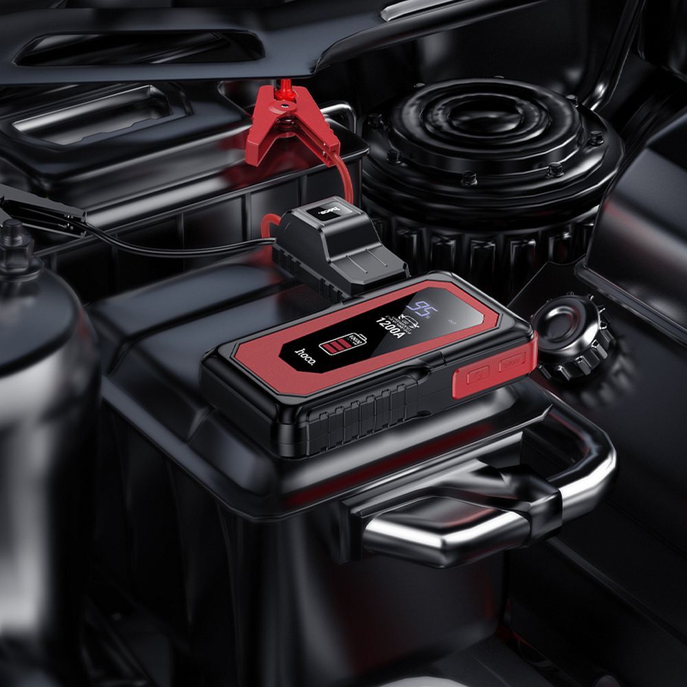 HOCO powerbank 10000 mAh with car emergency starter 2,4A 18W QS3 black