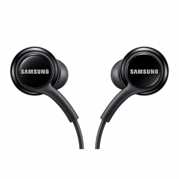 SAMSUNG original wire earphones Jack 3,5 mm with microphones EO-IA500BBEGWW black blister
