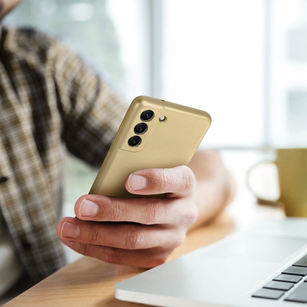 METALLIC Case for SAMSUNG S25 Edge gold