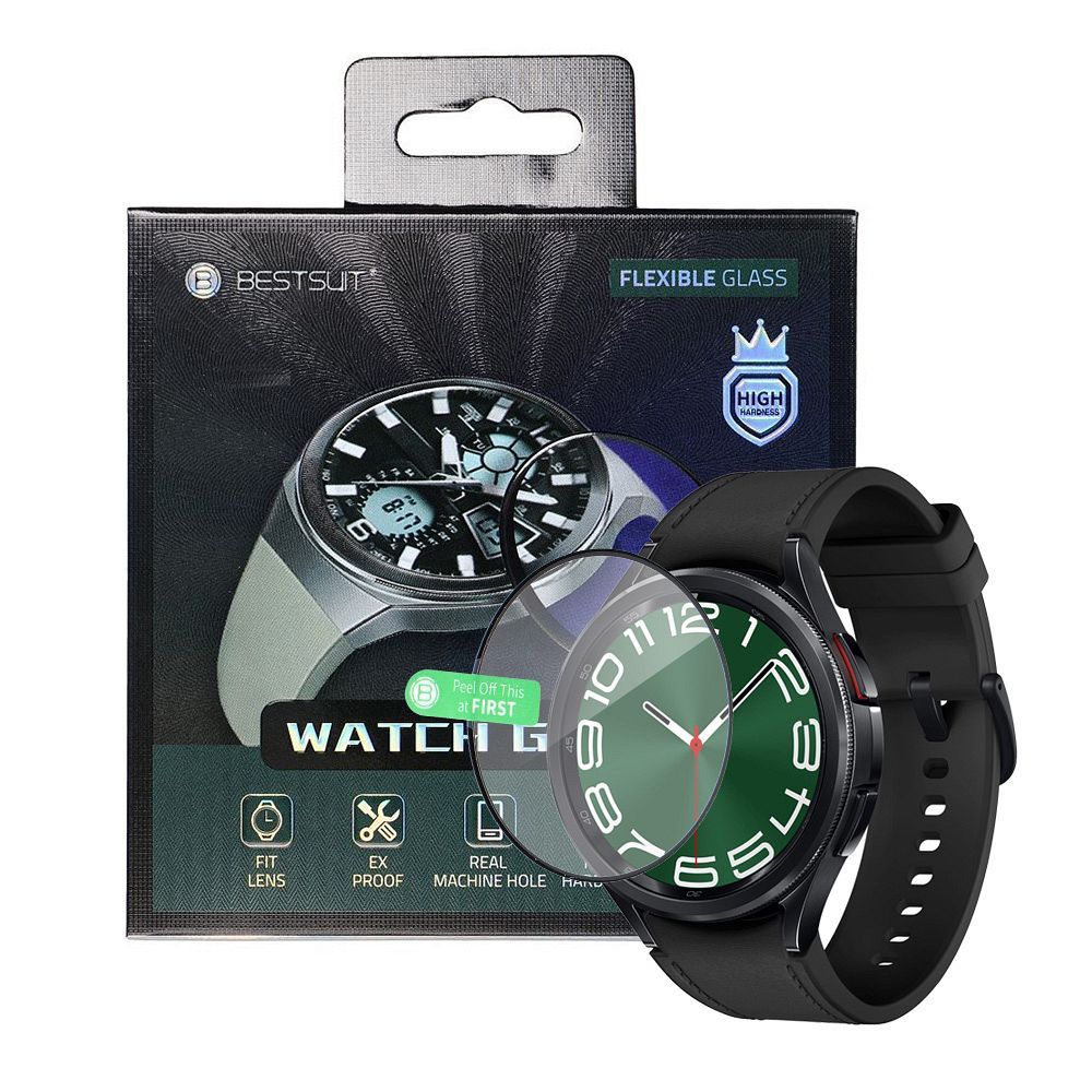 80c1b82d9ed185d700cc38d4a421a5c9 Bestsuit Flexible Hybrid Glass for Samsung Galaxy Watch 6 Classic 47mm
