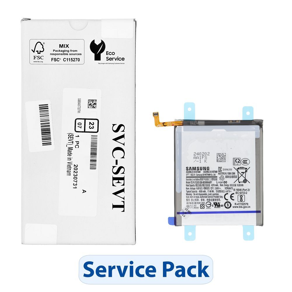 ServicePack Battery EB-BG990ABY for SAMSUNG S21 FE G990 GH82-26409A