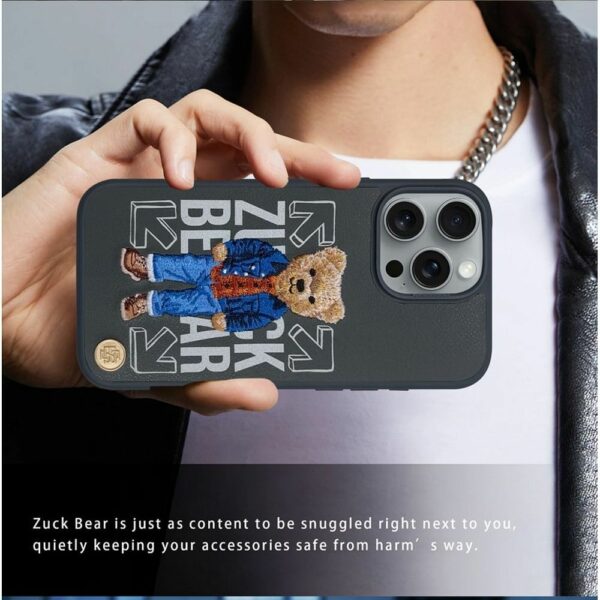 ZUCK BEAR case SAN FRANCISCO FORTUNE for IPHONE 16 Pro Max social vibe