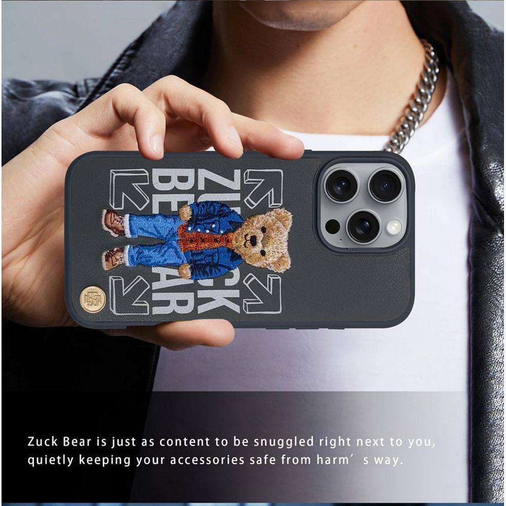 ZUCK BEAR case SAN FRANCISCO FORTUNE for IPHONE 16 Pro Max social vibe