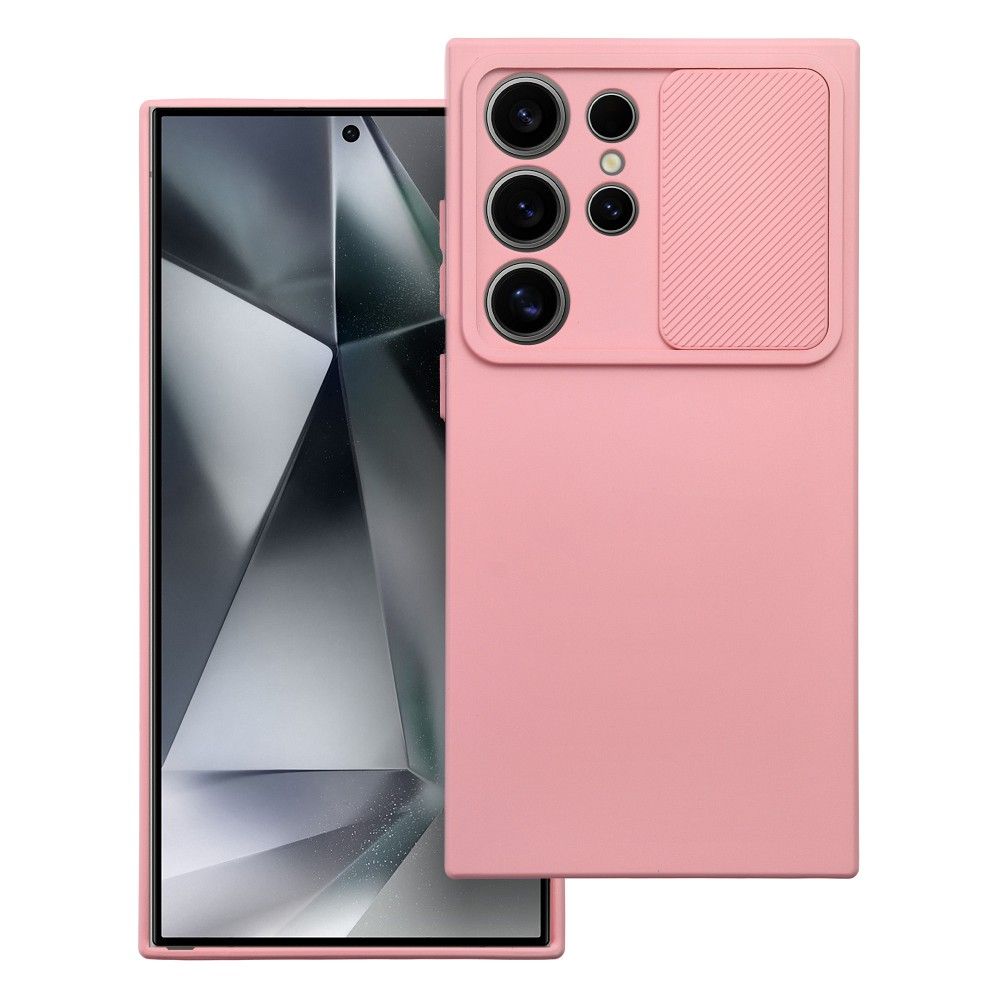 SLIDE case for SAMSUNG S24 Ultra light pink