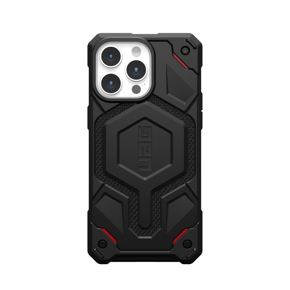 UAG Urban Armor Gear case MONARCH PRO compatible with MagSafe for IPHONE 15 Pro Max kevlar black