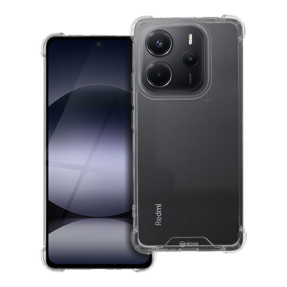 8182b18b2f031e61b470be18b14d063e ROAR case ARMOR JELLY for XIAOMI Redmi Note 14 5G transparent
