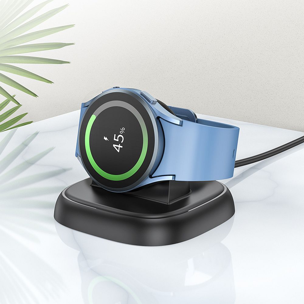 EOL HOCO wireless charger compatible with Samsung Watch 2,5W CW49 black
