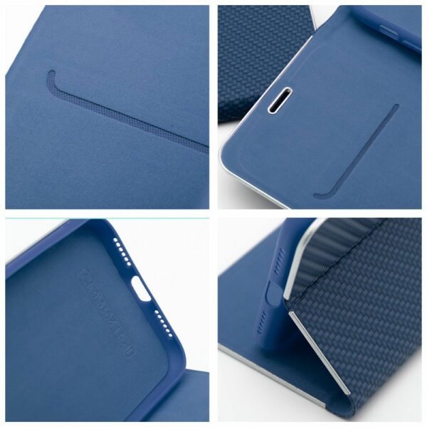 LUNA Book Carbon for IPHONE 16 Pro blue