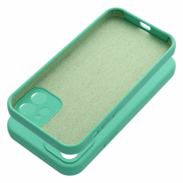 Case SILICONE 2mm for IPHONE 12 mint
