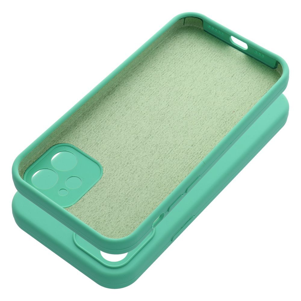Case SILICONE 2mm for IPHONE 12 mint